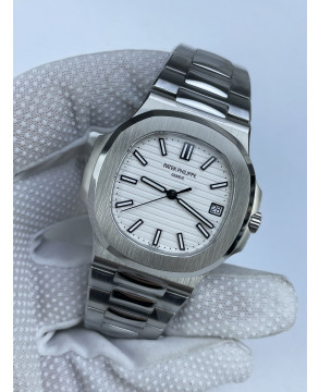 (준비완료/특급배송)NO.2775/3K공장 V2 파텍필립 노틸러스 화이트다이얼 브슬