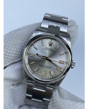 (준비완료/특급배송)NO.3221/vs공장 롤렉스 오이스터 퍼페츄얼 36미리 실버다이얼 스틸브레이슬릿